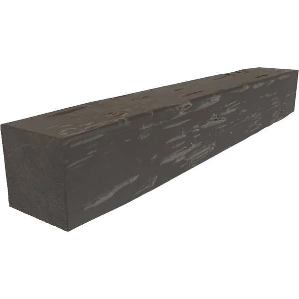 Ekena Millwork MANUPC04X04X72AC 4x22H x 4x22D x 72x22W Pecky Cypress Faux Wood Fireplace Mantel, Aged Cedar