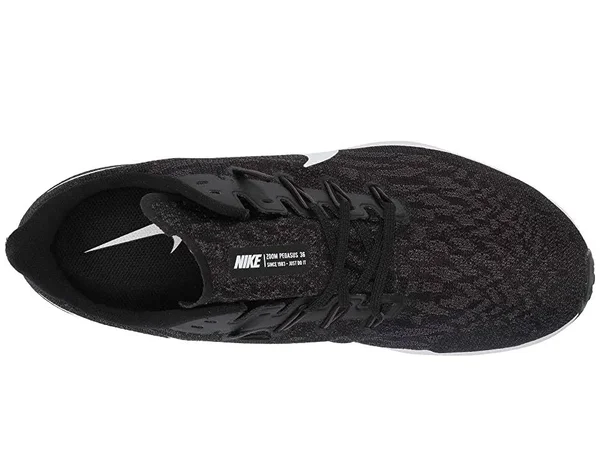Nike Men's Air Zoom Pegasus 36 Black-White, 7.5