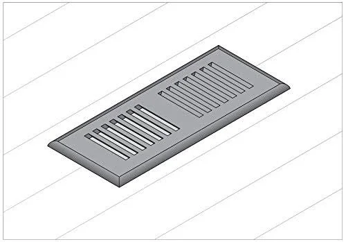 Moldings Online 3735410504 Armstrong Warm Clay Collection: Performance Plus Walnut Surface Mount Vent, Length: 10x22