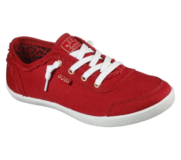 Skechers Women's Bobs B Cute Sneakers, Red, 7.5