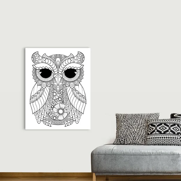 Owl 3, Canvas Wall Art, 36x45, Great Big Canvas