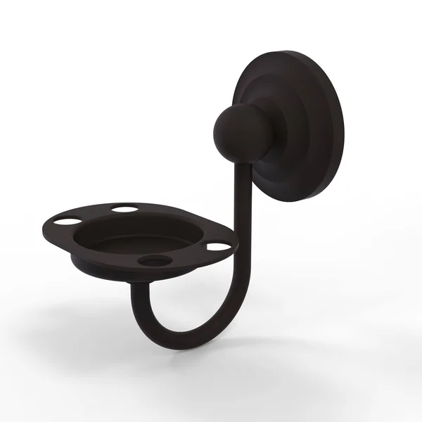 Allied Brass Que New Toothbrush & Tumbler HOLDER; Oil Rubbed Bronze