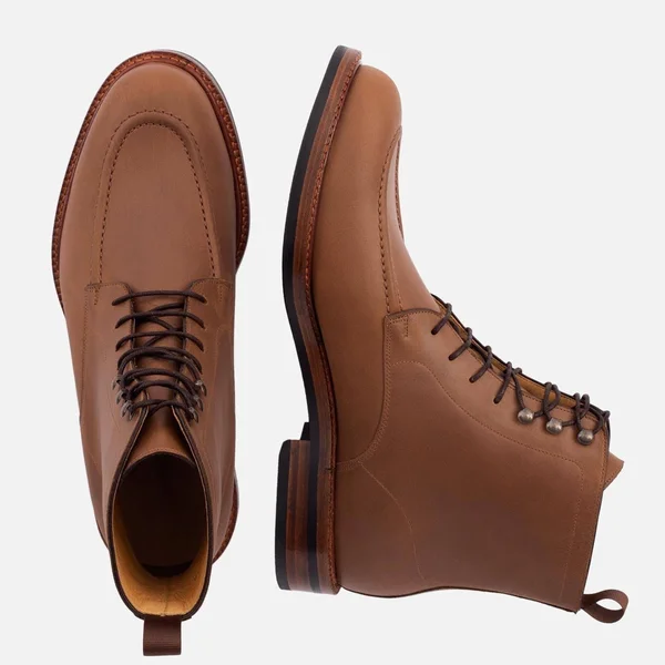 Beckett Simonon Gallagher Boots - Pull-Up, Walnut, Size 14, Men's Boot