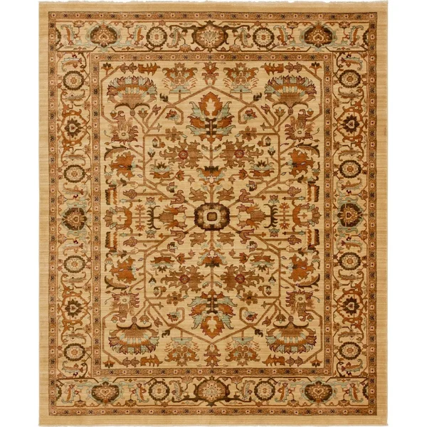 Unique Loom Alcott Dorchester Rug - Turquoise (8& 0 x 10& 0)