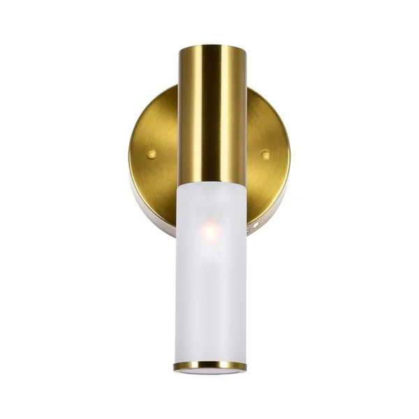 CWI Lighting 1221W7-1-625 1 Light Sconce with Brass Finish