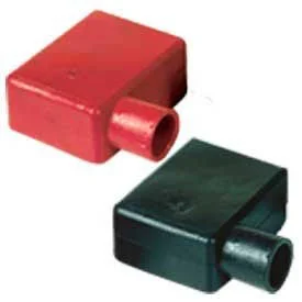 Quick Cable 5728-025R Left Elbow Terminal Protectors, Red, 25 Pcs