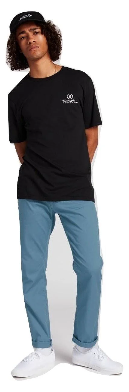 Volcom Frickin Modern Stretch (Charcoal) Men's Casual Pants