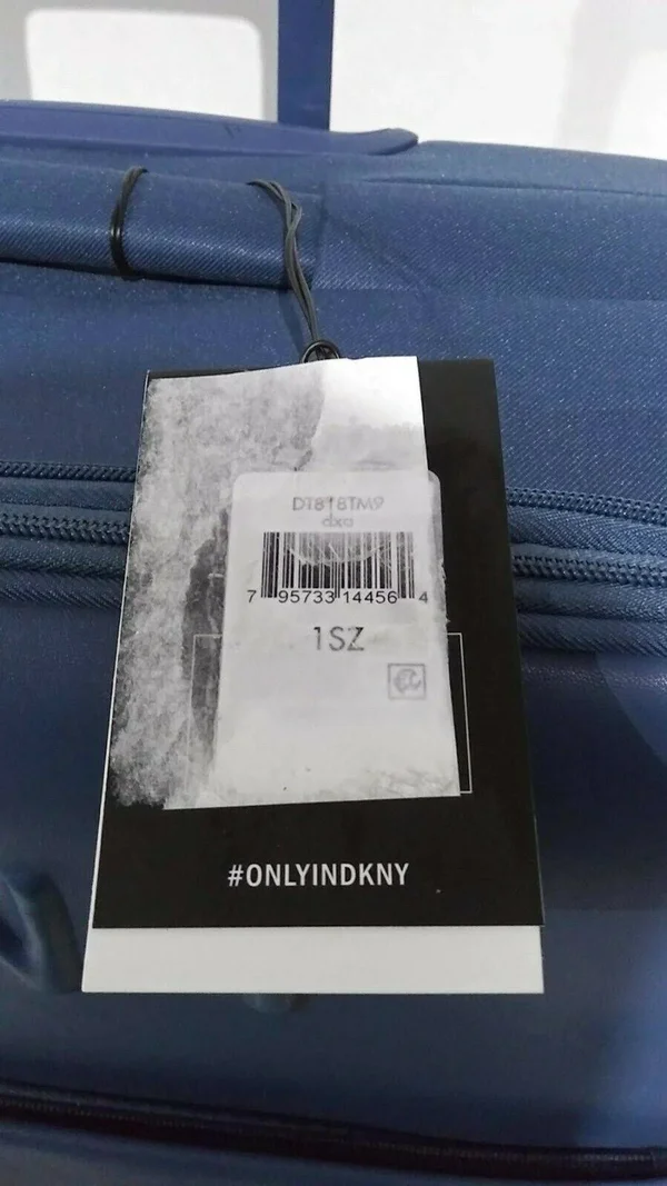 Dkny Trademark 29x22 Softside Spinner - Colonial Blue