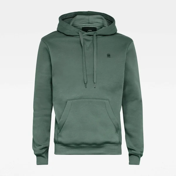 G-Star Raw Men Premium Core Hoodie Green Size S