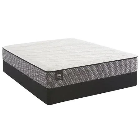 Sealy Posturepedic Response Essentials Townhouse IV Cushion Firm Mattress, Size: Twin, White