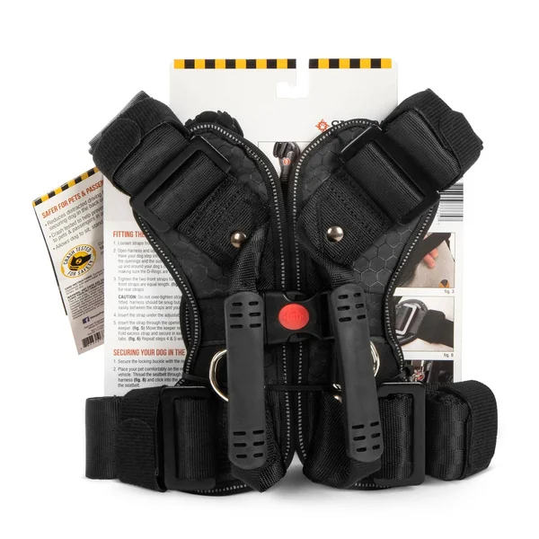 Sherpa 77735-99997-006 Crash Tested Seat Belt Safety Harness - Black, x