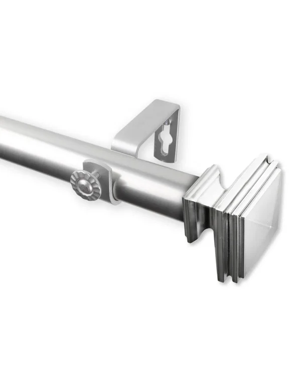 Rod Desyne Bedpost 1x22 Curtain Rod - Light Gold