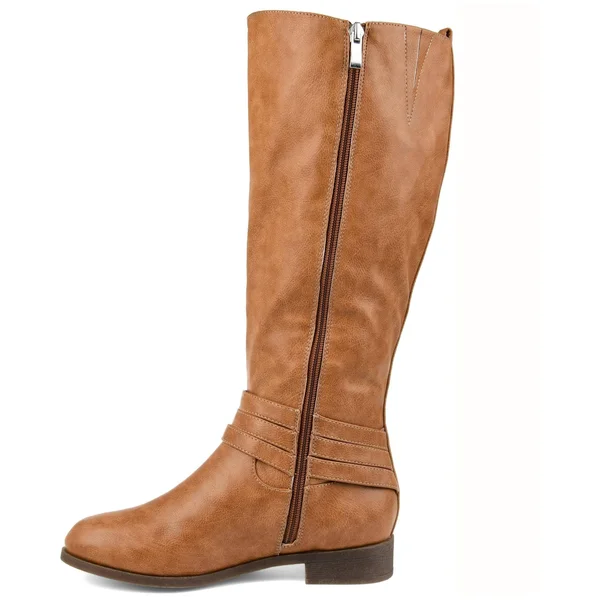 Women's Journee Collection Ivie Riding Boot - Black - Size 10