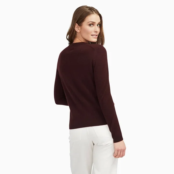 The Essential Cashmere Sweater Womens Lilac, Xxs by NAADAM