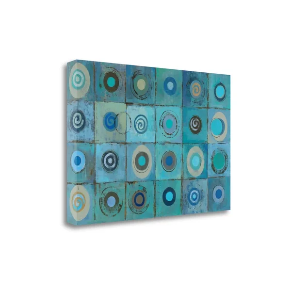 Tangletown Fine Art 16x22 x 24x22 Underwater Mosaic Giclee Print on Gallery Wrap Canvas