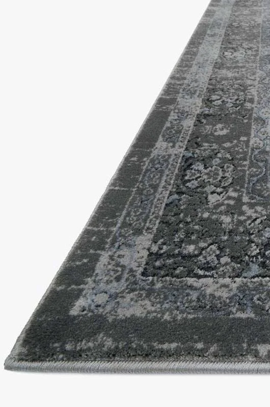Magnolia Home Everly VY-08 3&7x22 x 5&7x22 Grey Area Rug