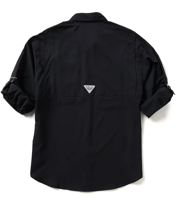 Columbia Men's Tamiami II Long Sleeve Shirt - Large, Aegean Blue