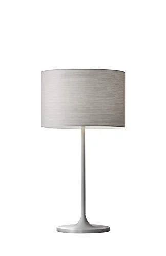 Adesso 6236-02 Oslo 22.5x22 Table Lamp, White, Smart Outlet Compatible