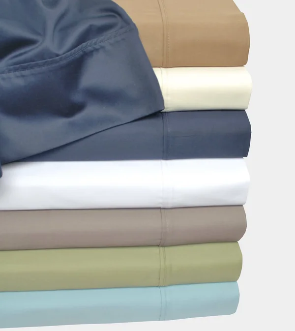 500 Thread Count 100% Cotton Solid 3-Piece Duvet Cover Set by Superior Ivory - Size: Full/Queen