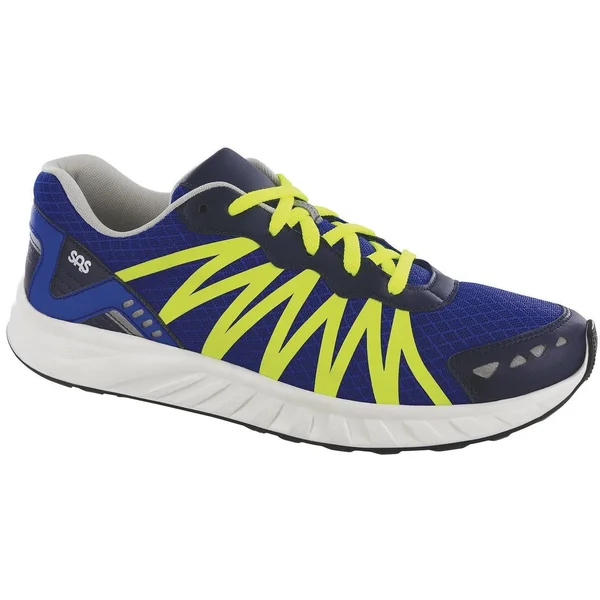 SAS Pursuit (Blue/Neon Yellow) Men's Shoes