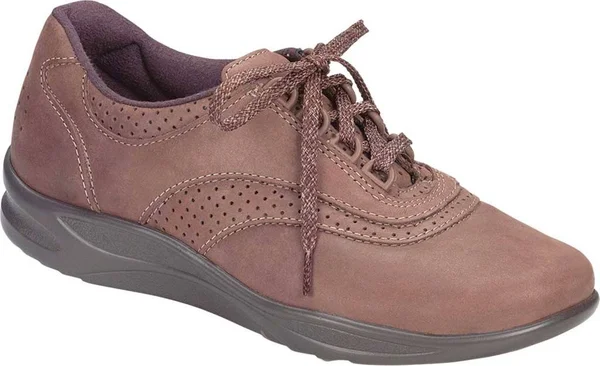 Women's SAS Walk Easy Shoes - Chocolate - WW, 6
