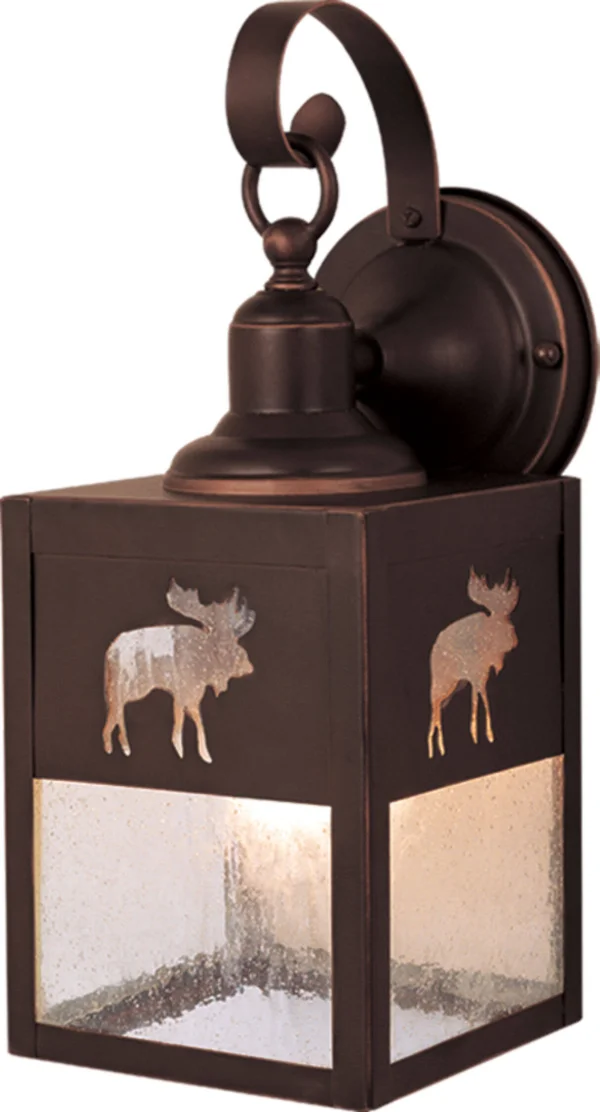 Vaxcel Ow24963bbz Yellowstone 5-Inch Outdoor Wall Light Burnished Bronze