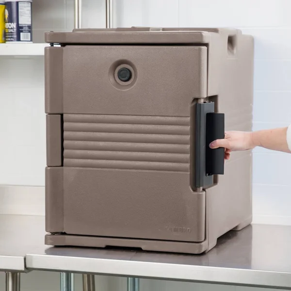 Granite Sand Ultra Front Loading Insulated Pan Carrier - Cambro (UPC400194)