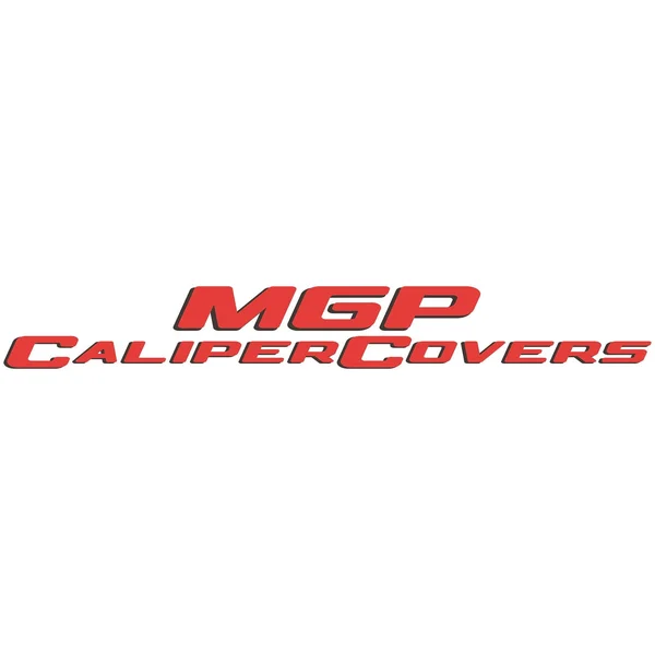MGP 14030STSSRD Caliper Covers-Red, Front and Rear: Trailblazer style/SS