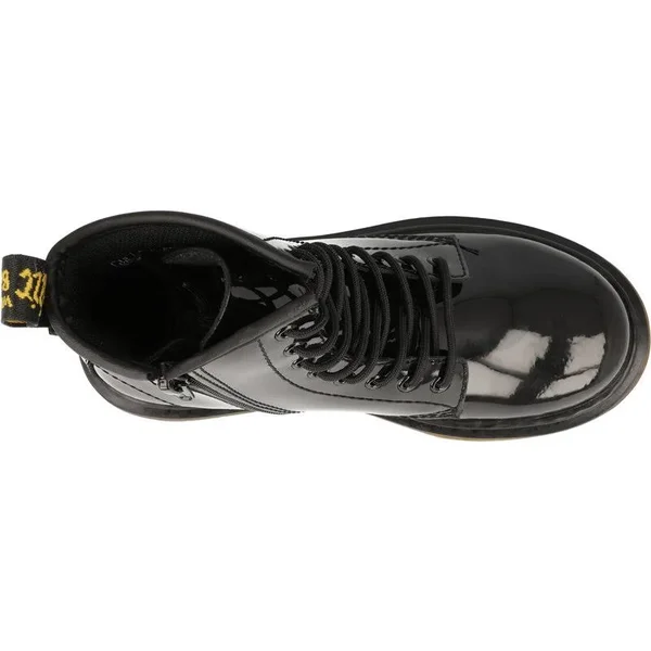 Dr. Martens Black Patent Brooklee Delaney Boots