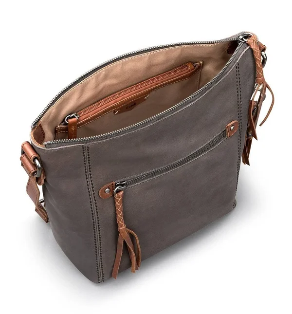 The Sak Ashland Crossbody Bag, Slate Leather
