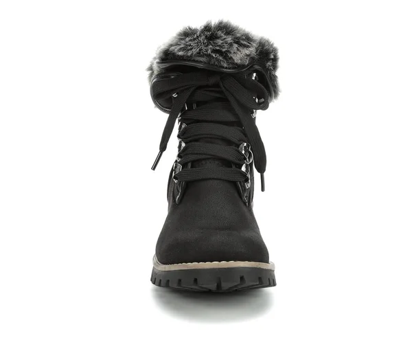 Women's Cliffs by White Mountain Paddington Bootie - Black - Size 11