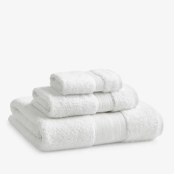 Legends Hotel Regal Egyptian Cotton Bath Towel - White, The Company Store