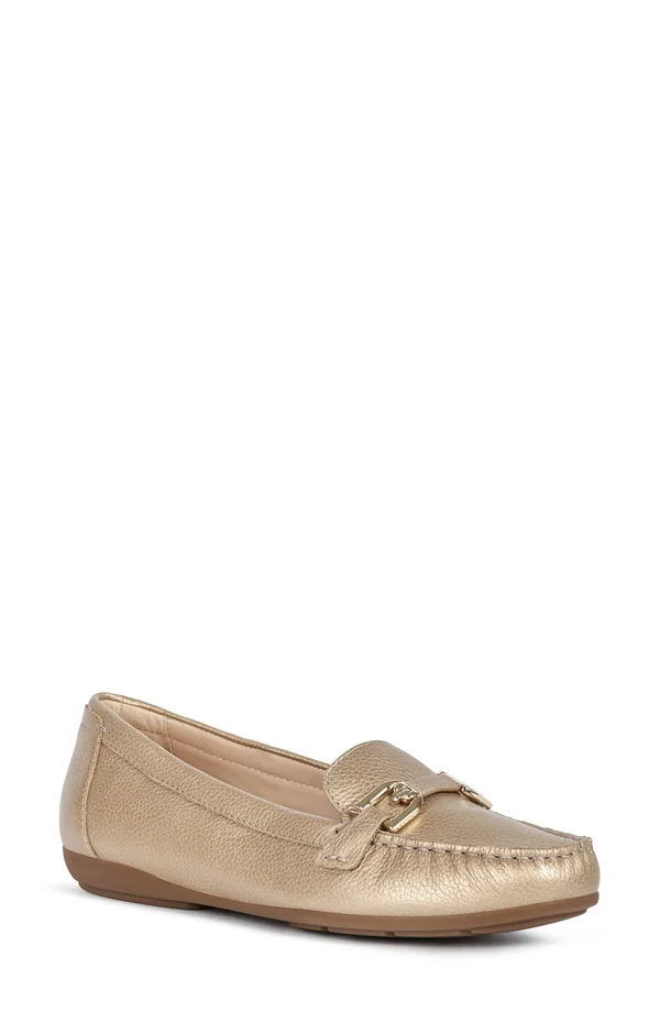 Geox Annytah Moc Loafer - Beige - 7.5US
