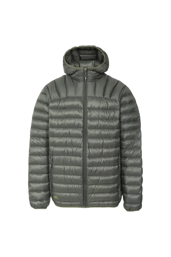 Trespass Mens Romano Down Jacket, Xs, Olive
