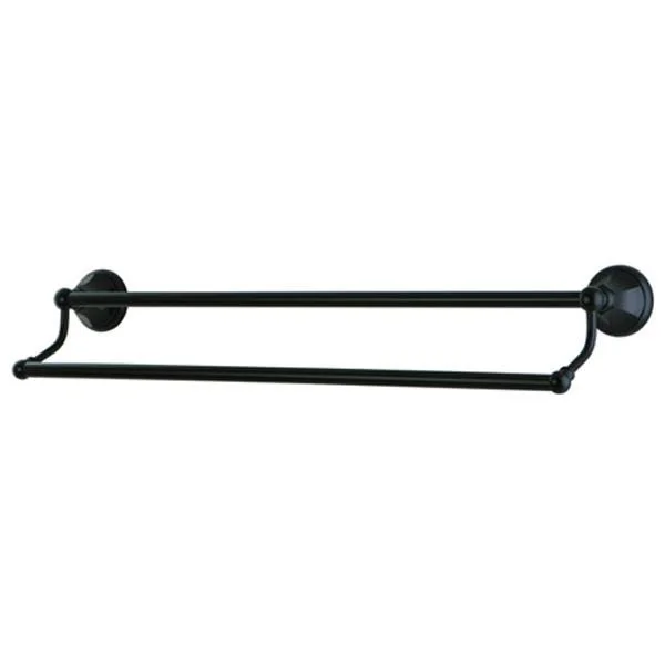 Kingston Brass BA481318PB Metropolitan 18x22 Dual Towel Bar - Polished Brass
