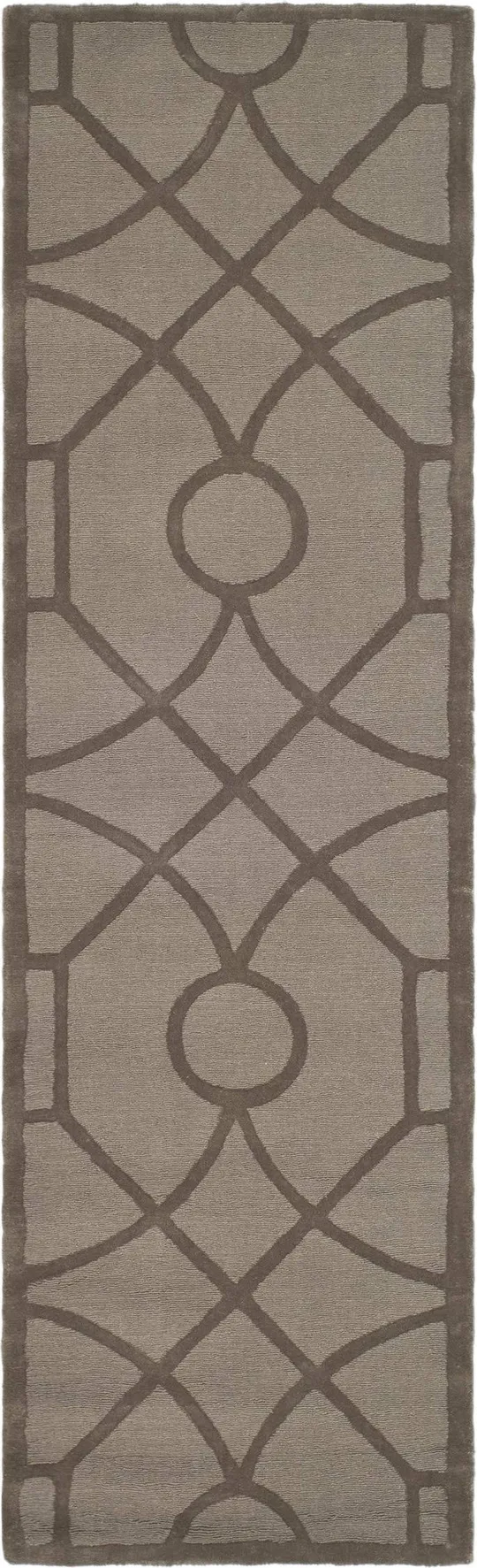 Martha Stewart by Safavieh Fretwork Wool Rug - 4& x 6& - Cavern