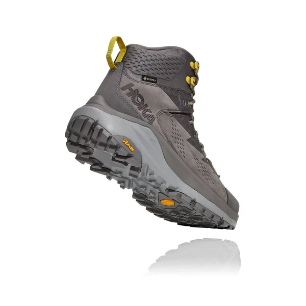 Hoka One One Men's Kaha GTX Boots - Charcoal Gray & Green - 10.5 - 10.5