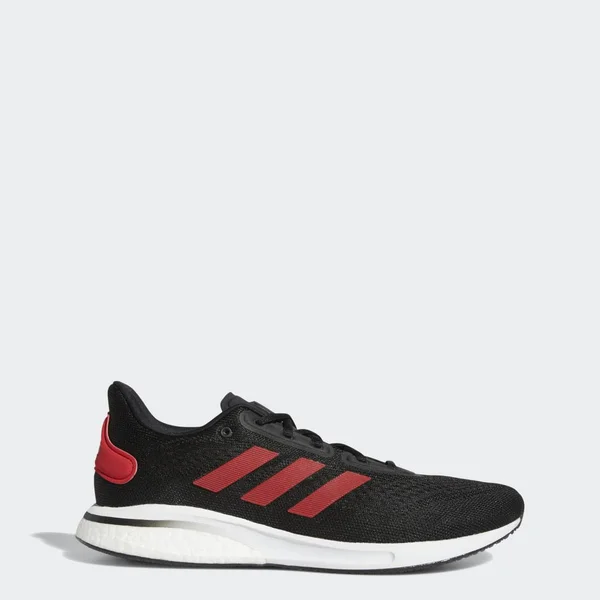 Adidas Cardinals Supernova Shoes Black M 12 - W 13 - Mens Running Shoes