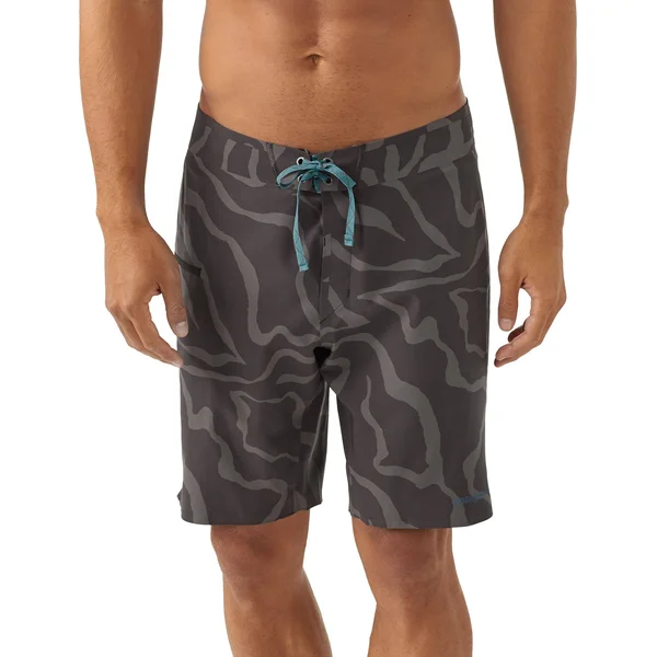 Patagonia Stretch Hydroflow 19in Board Short - Men's Tiger Tracks Camo/Ink Black, 34