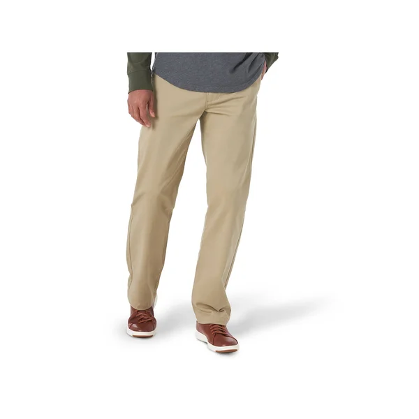 Lee Extreme MVP Straight Flat Front Pants KC Khaki (Size 33 x 30)