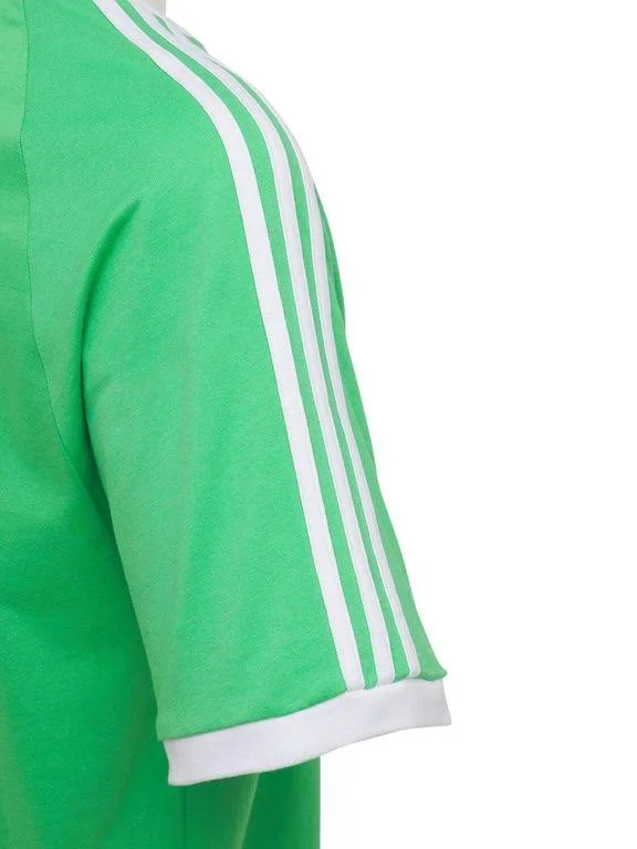 Adidas Originals 3-Stripes Cotton T-Shirt - Green
