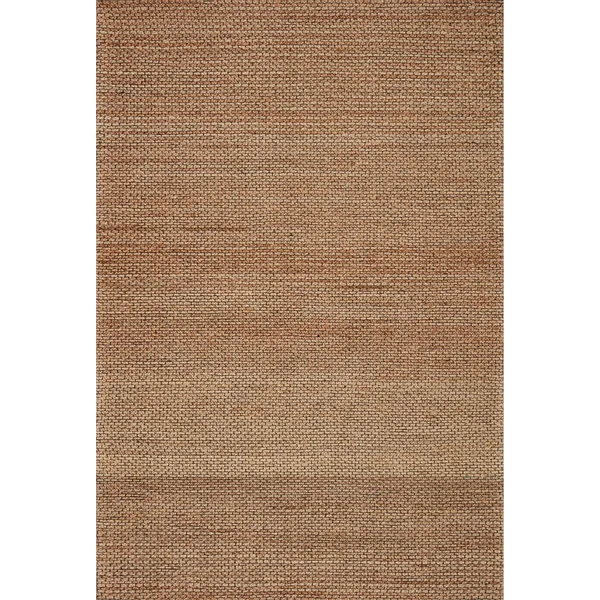 Alexander Home Emily Modern Farmhouse Hand Woven Jute Rug - 3&-6x22 x 5&-6x22 - Natural
