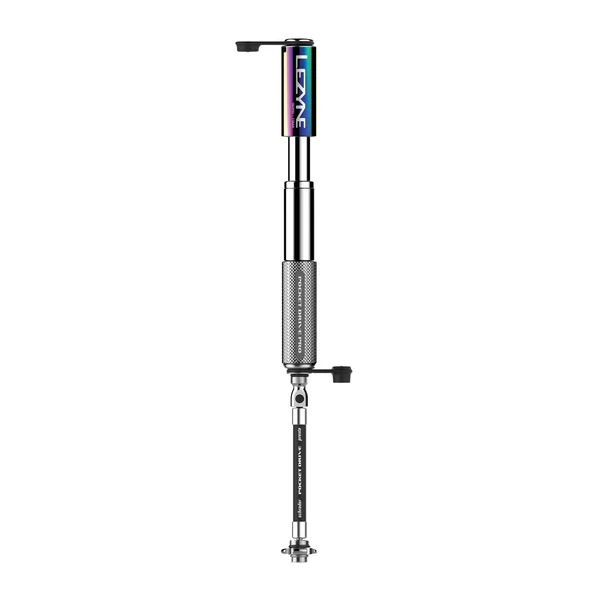Lezyne, Pocket Drive Pro Pump Neo Metallic, Black
