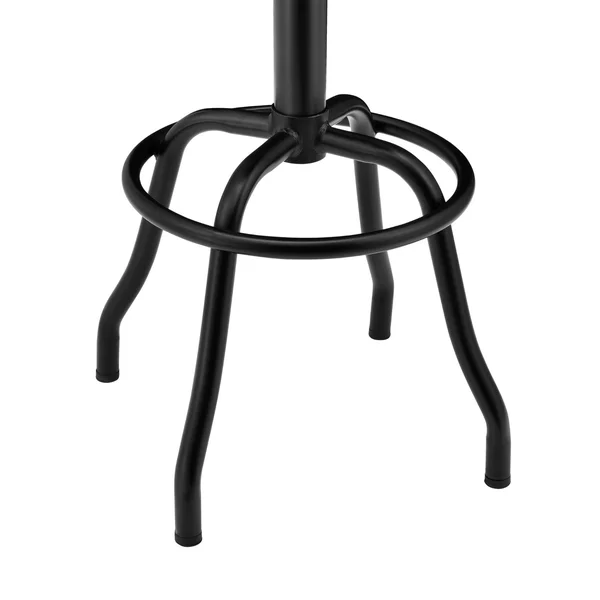 New Pacific Direct Eaton PU Leather Gaslift Backless Swivel Bar Stool, Vintage Coffee Brown