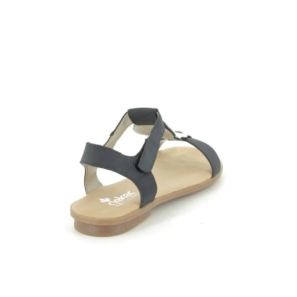 Rieker 64265-14 Yore Navy Womens Flat Sandals
