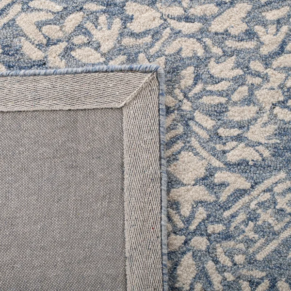 Safavieh Lauren Ralph Olivier 5& x 5& Round Area Rug Blue/Ivory