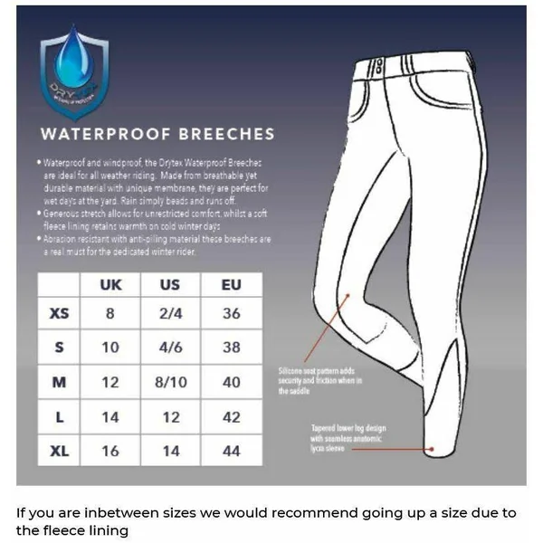 LeMieux Drytex Waterproof Full Grip Ladies Breeches - Beige
