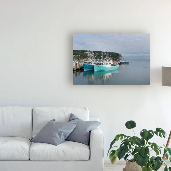 Alan Majchrowicz 'Bay of Fundy I' Canvas Art - 30x47