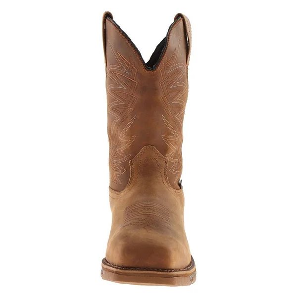 Irish Setter Marshall Pull-On Steel Toe Waterproof Boots - Men's Brown