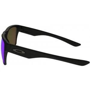 Oakley Men's Twoface Iridium Square Sunglasses - Polarized Blue Lens - Extra Large